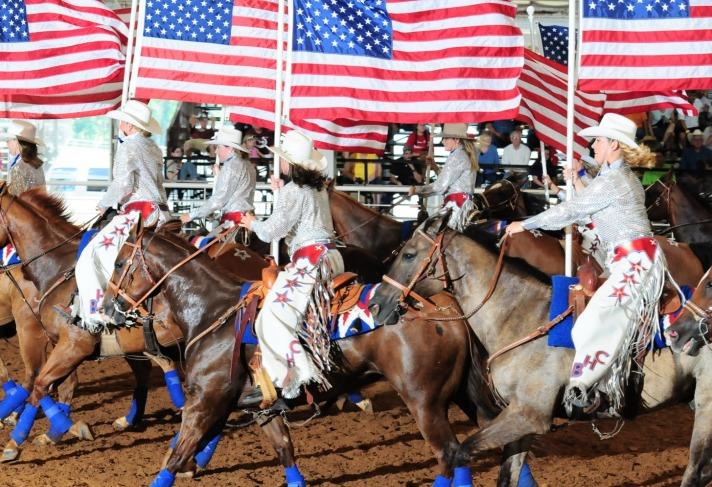 Equestrian Mounted Drill Team
