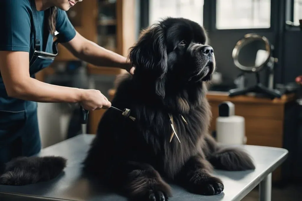 Newfoundland Dog - Grooming and maintenance