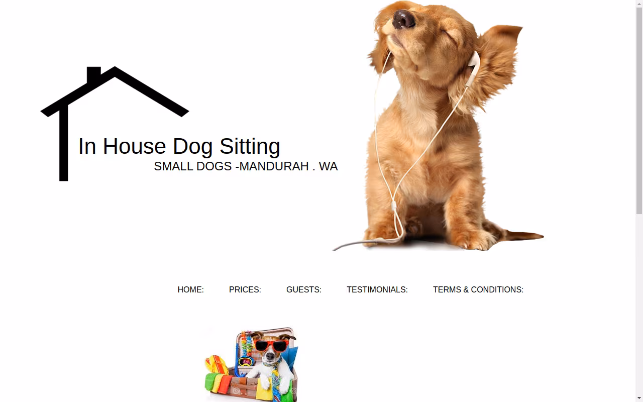 In House Dog Sitting