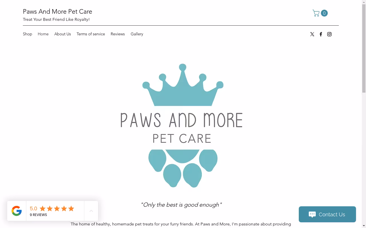 Paws and More Pet Care