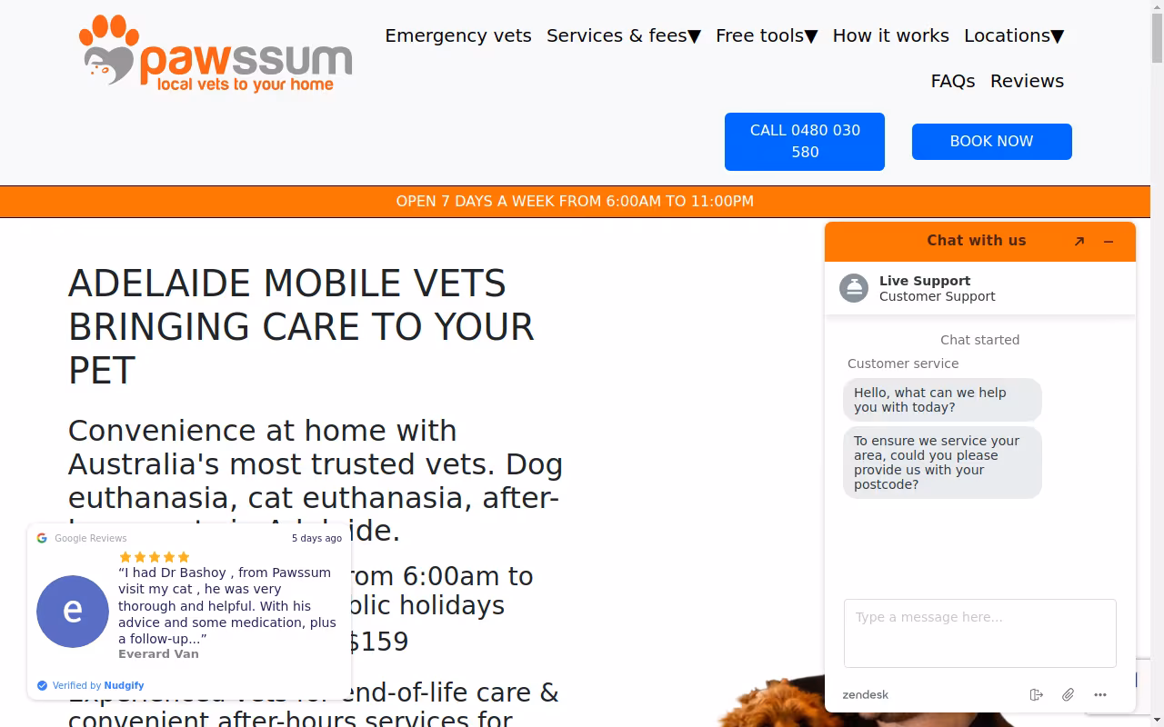 Pawssum vets