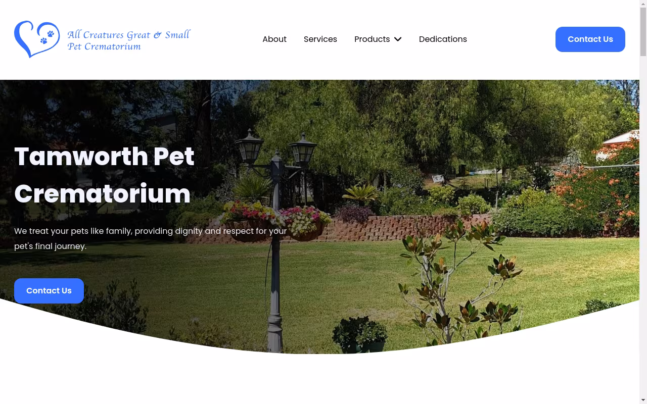 All Creatures Great and Small Pet Crematorium