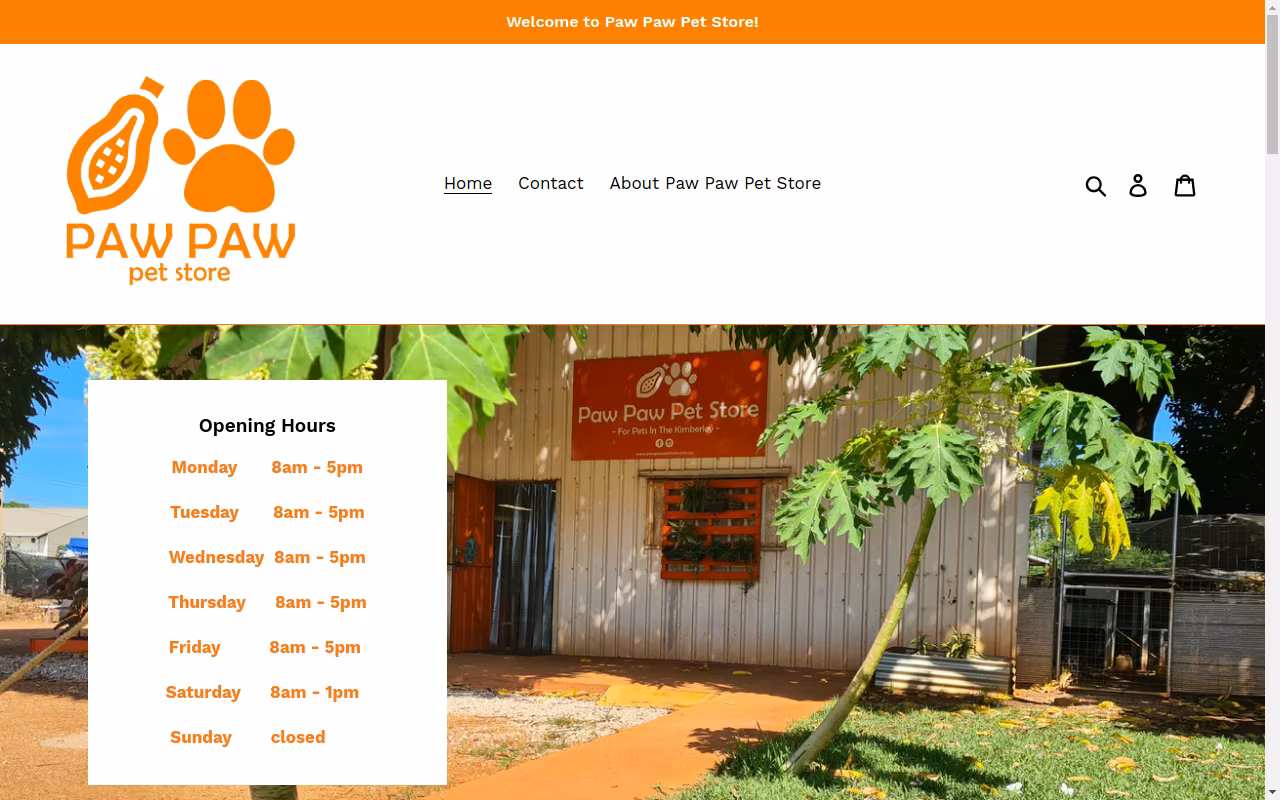 Paw Paw Pet Store