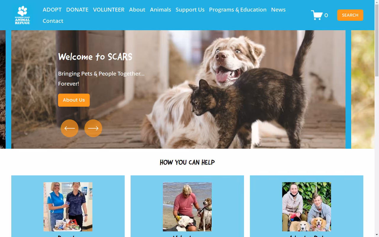 Sunshine Coast Animal Refuge Society (SCARS)