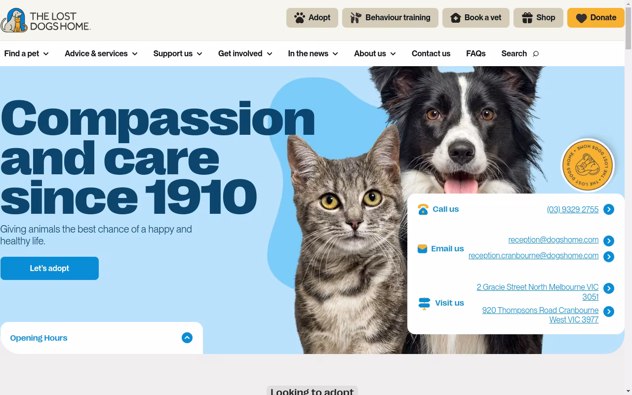The Lost Dogs' Home North Melbourne