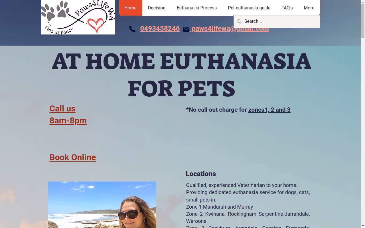 Paws4life WA (At Home Pet Euthanasia Perth-Mandurah-Bunbury)