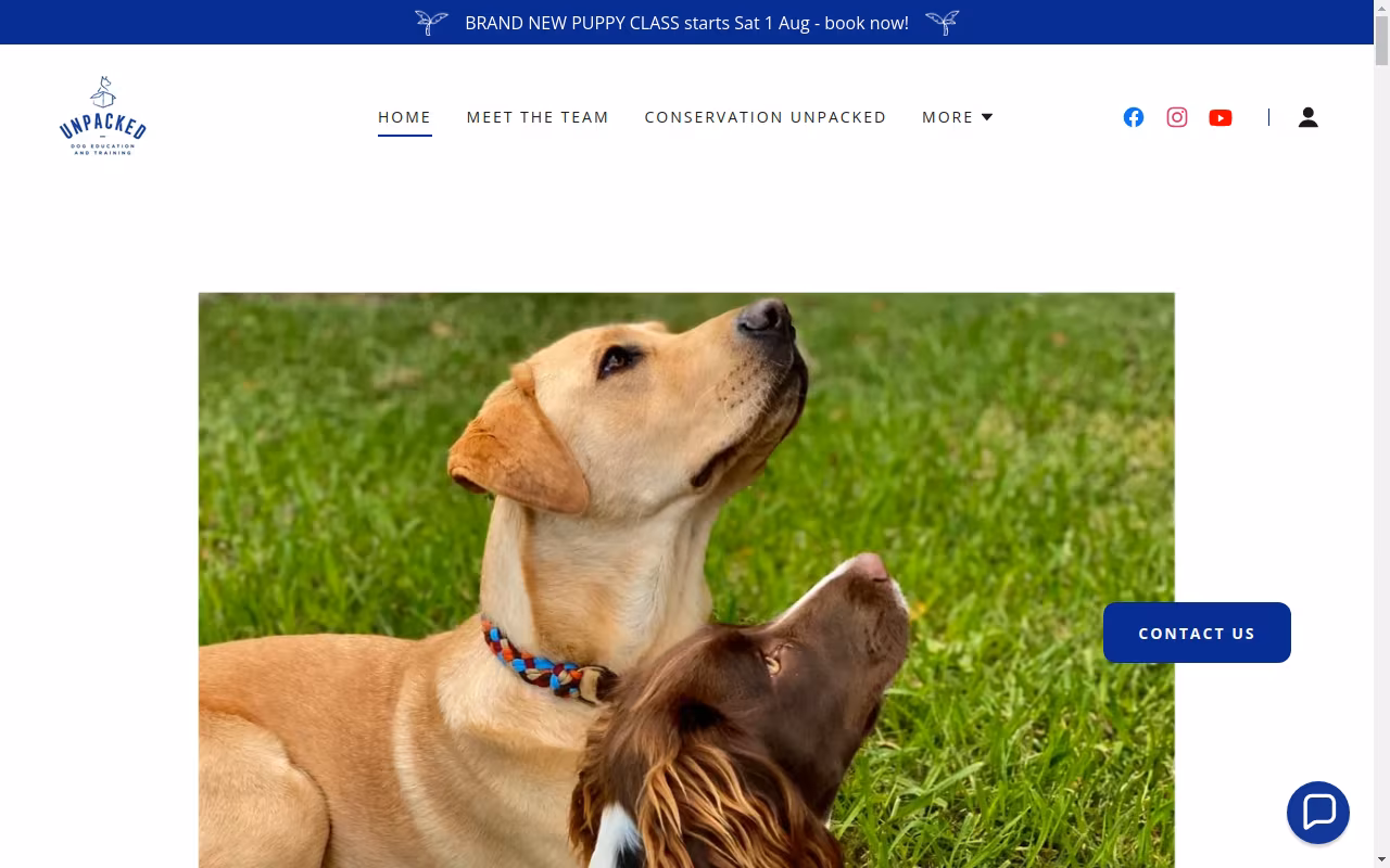 Unpacked Dog Education and Training