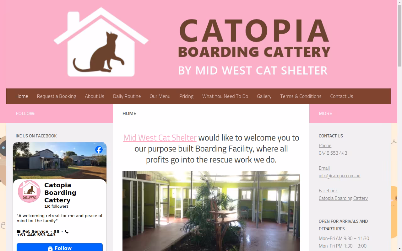 Catopia Boarding Cattery