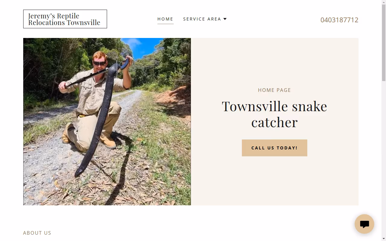 Jeremy's Reptile Relocations Townsville
