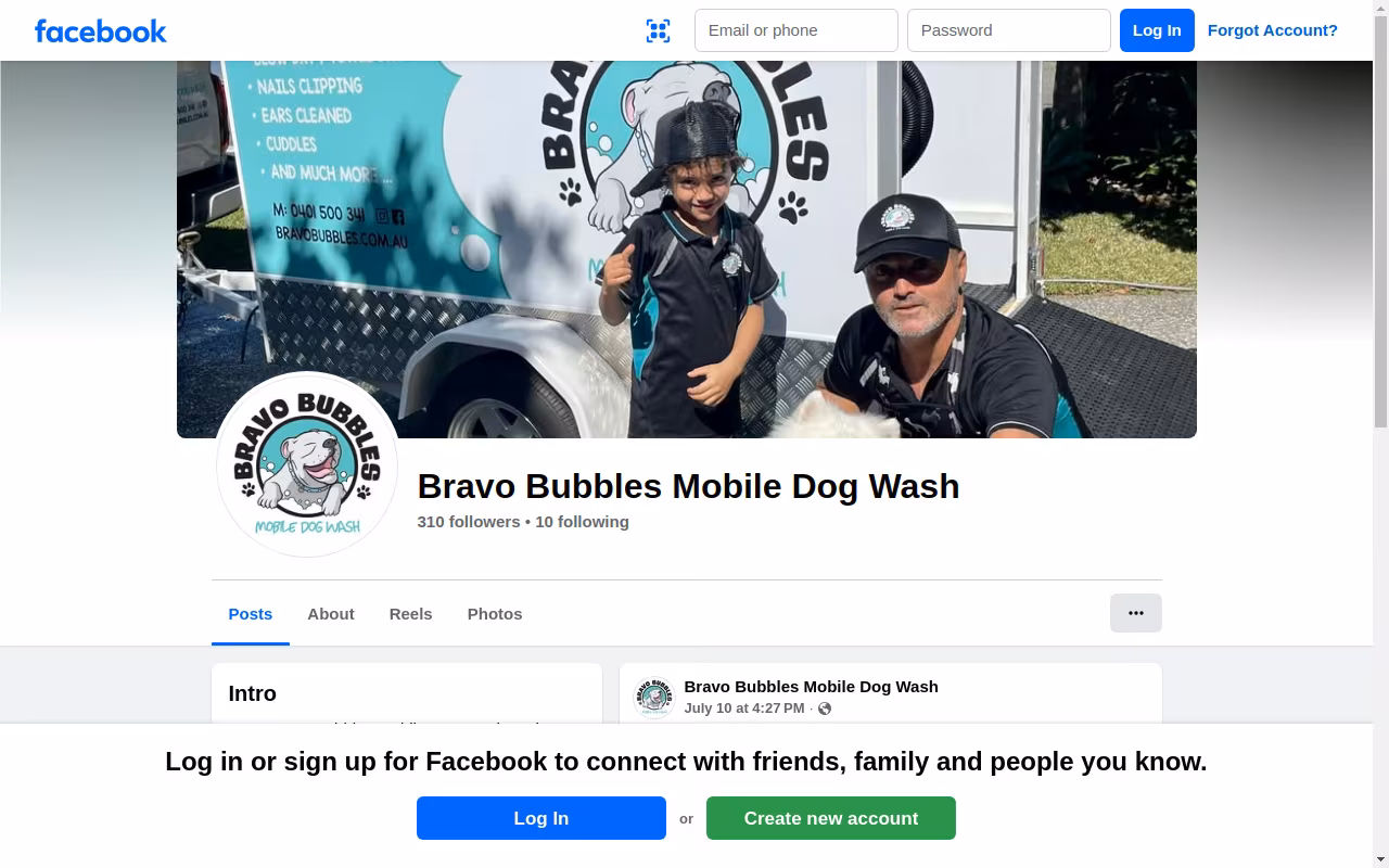 Bravo Bubbles Mobile Dog Wash