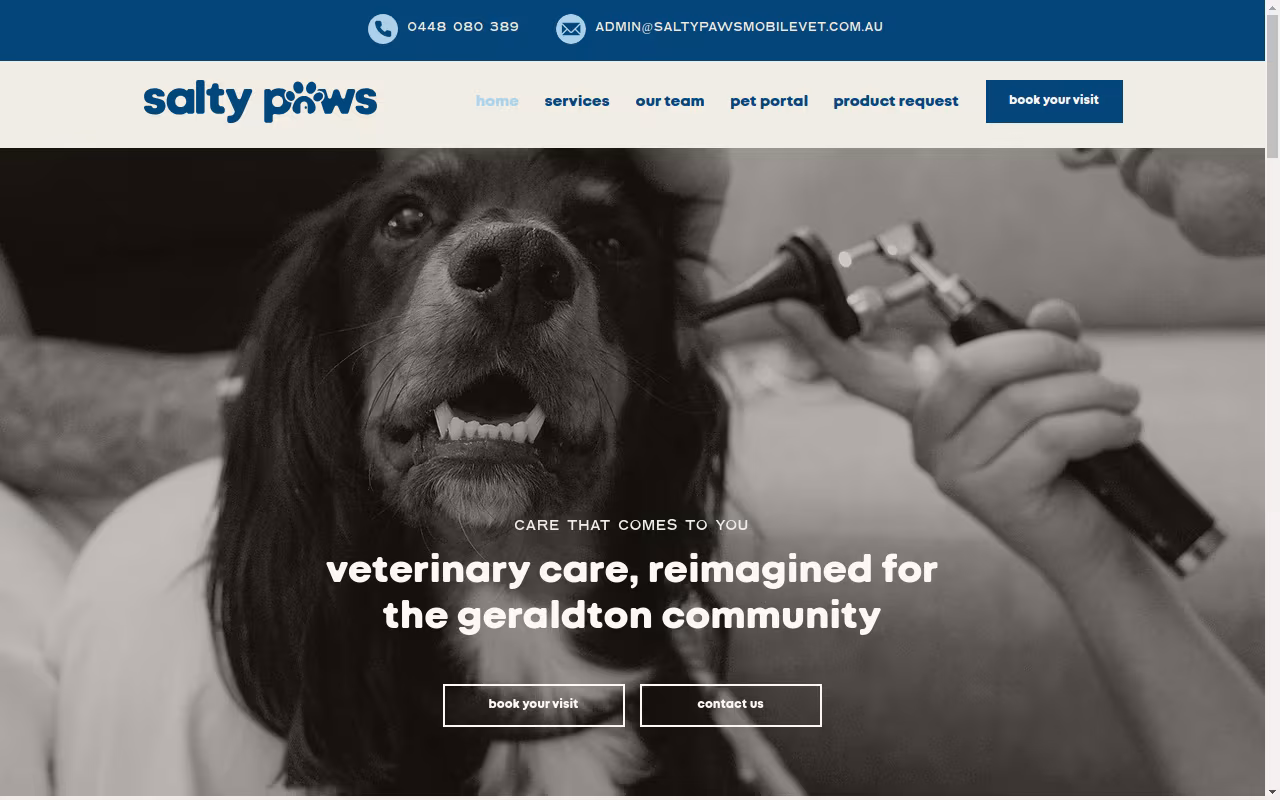 Salty Paws Mobile Vet
