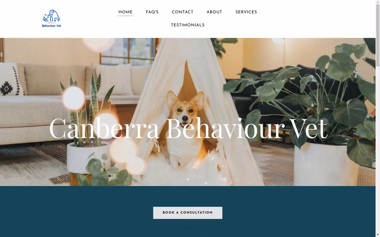Canberra Behaviour Vet