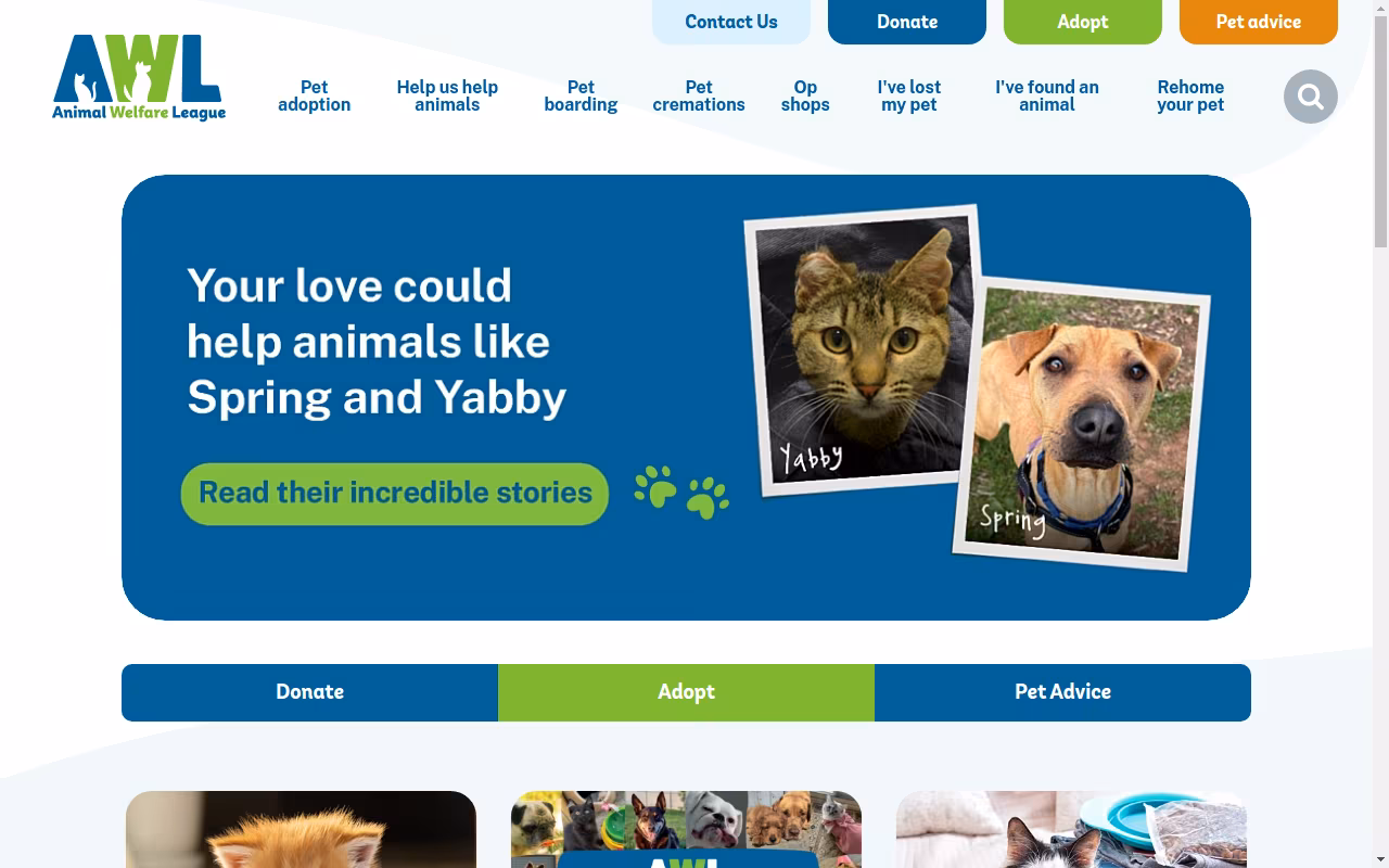 Animal Welfare League SA (AWL)