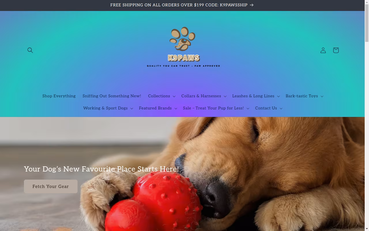 K9 PAWS