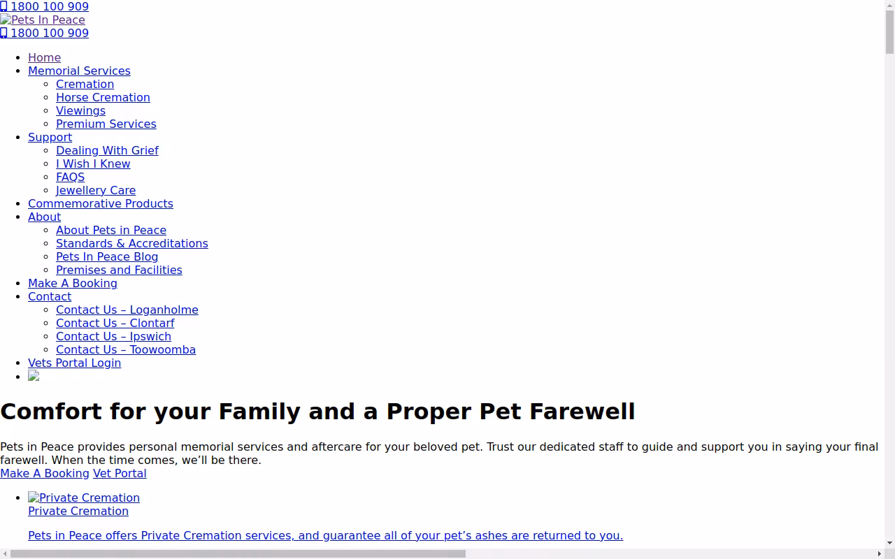 Pets In Peace - Ipswich