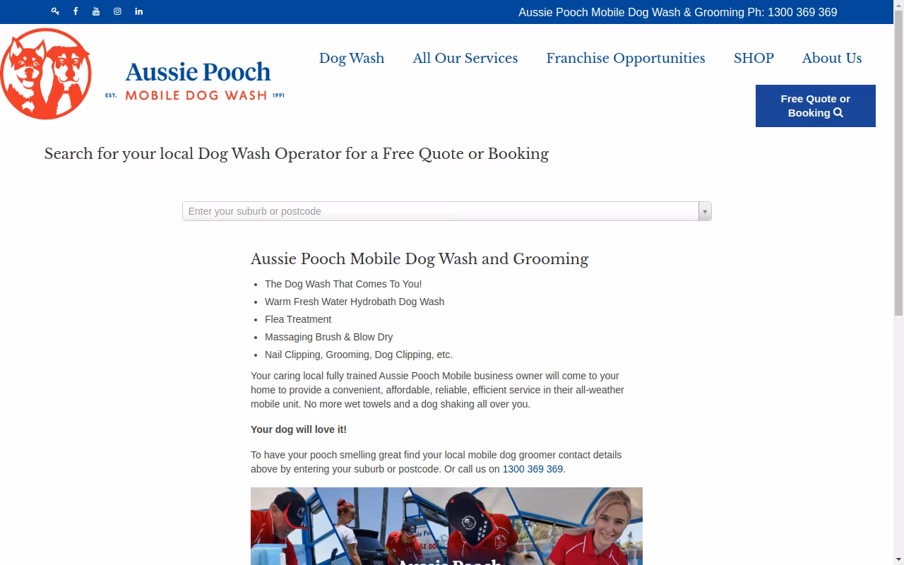 Aussie Pooch Mobile Dog Wash Nerang