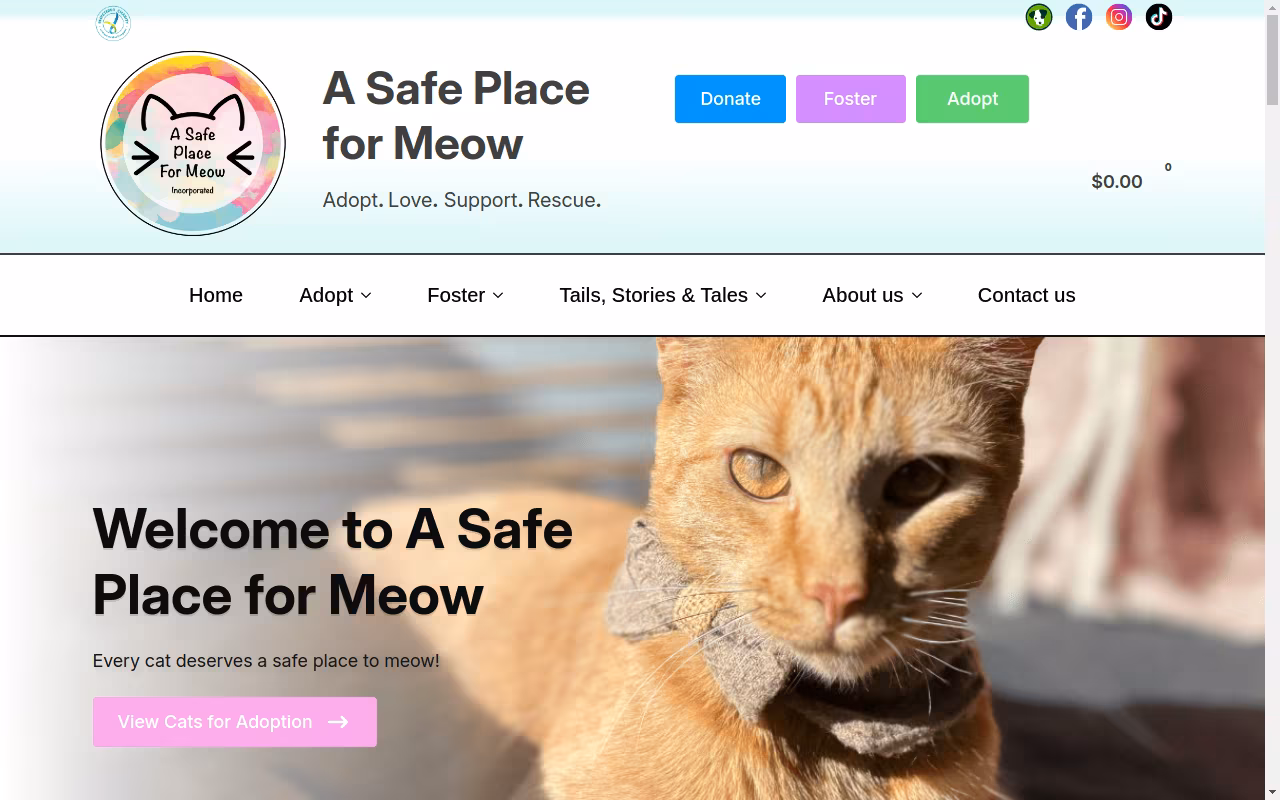 A Safe Place for Meow Inc