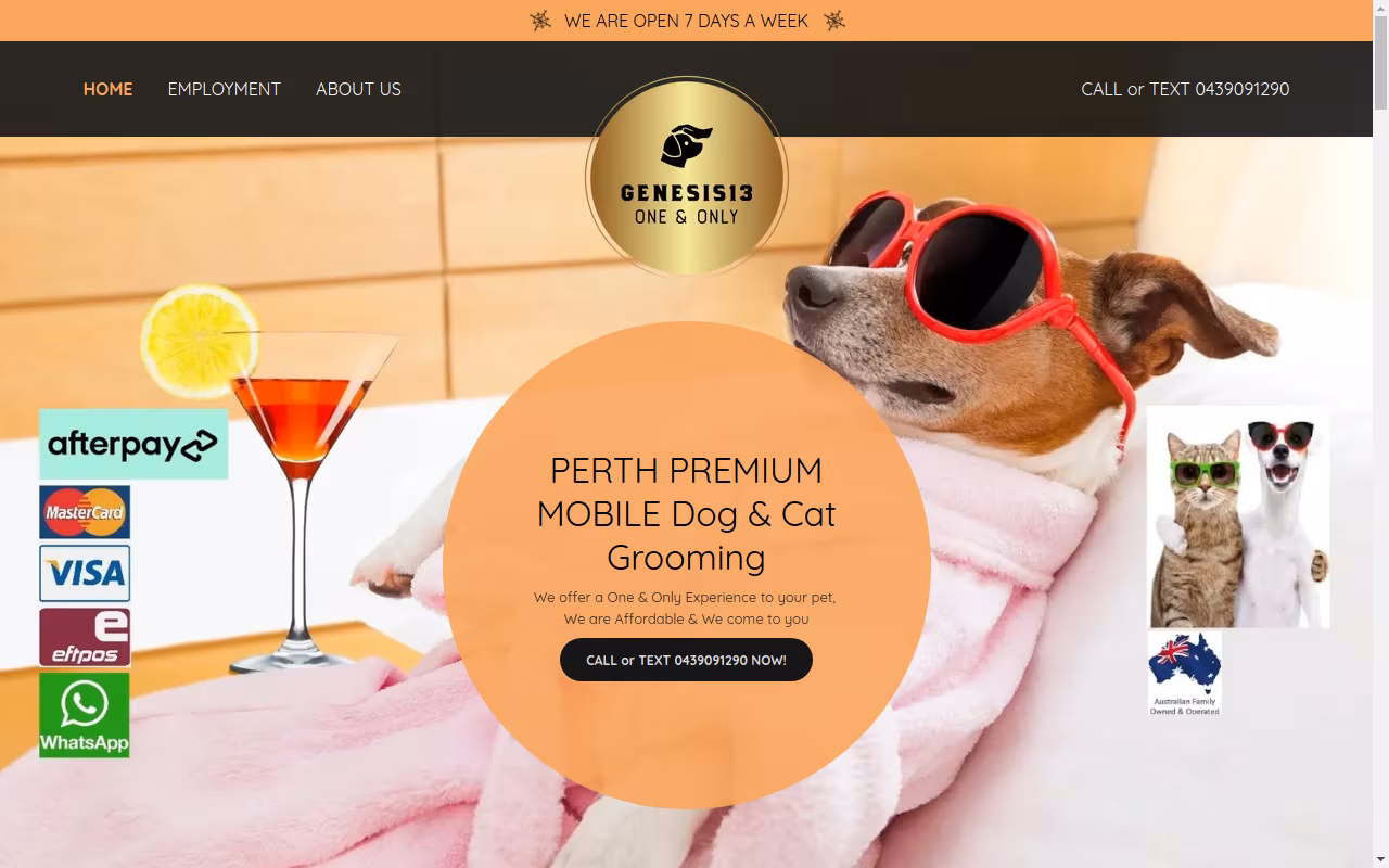 Genesis13 Mobile Pet Wash