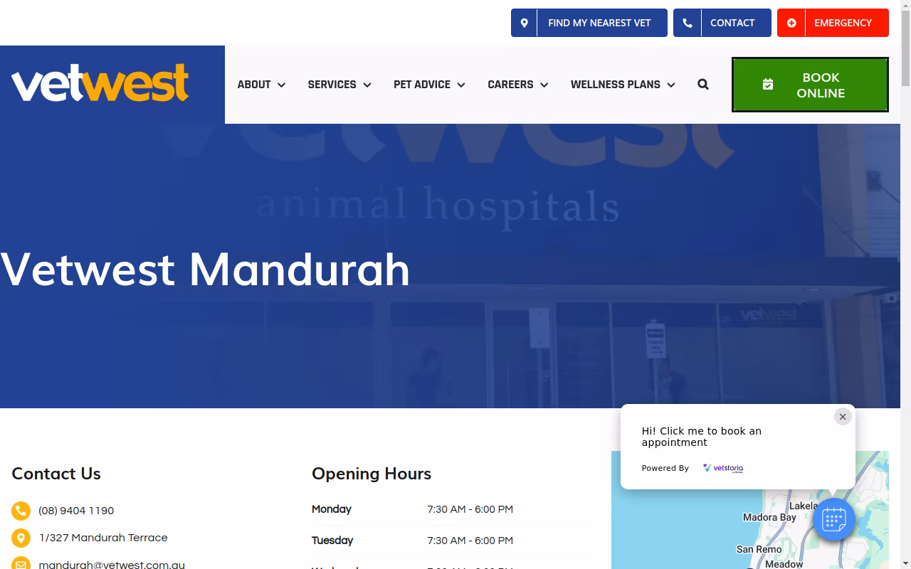 Vetwest Animal Hospitals Mandurah
